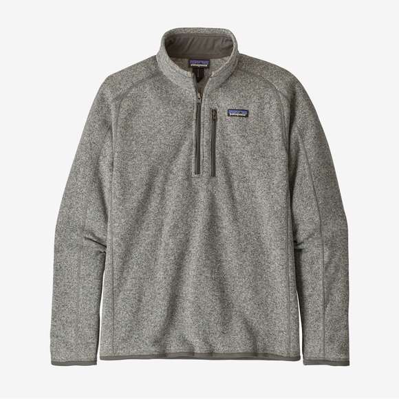 Men’s Patagonia Better Sweater 1/4 Zip Fleece in Stonewash - Picture 1 of 6